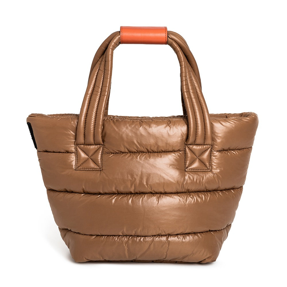 BOLSA CAMILLA TRIP amarula / forro paprika