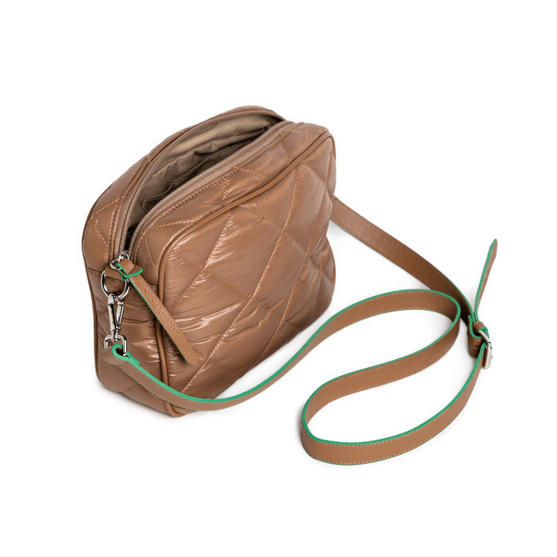 BOLSA VITA preta/ detalhe marinho