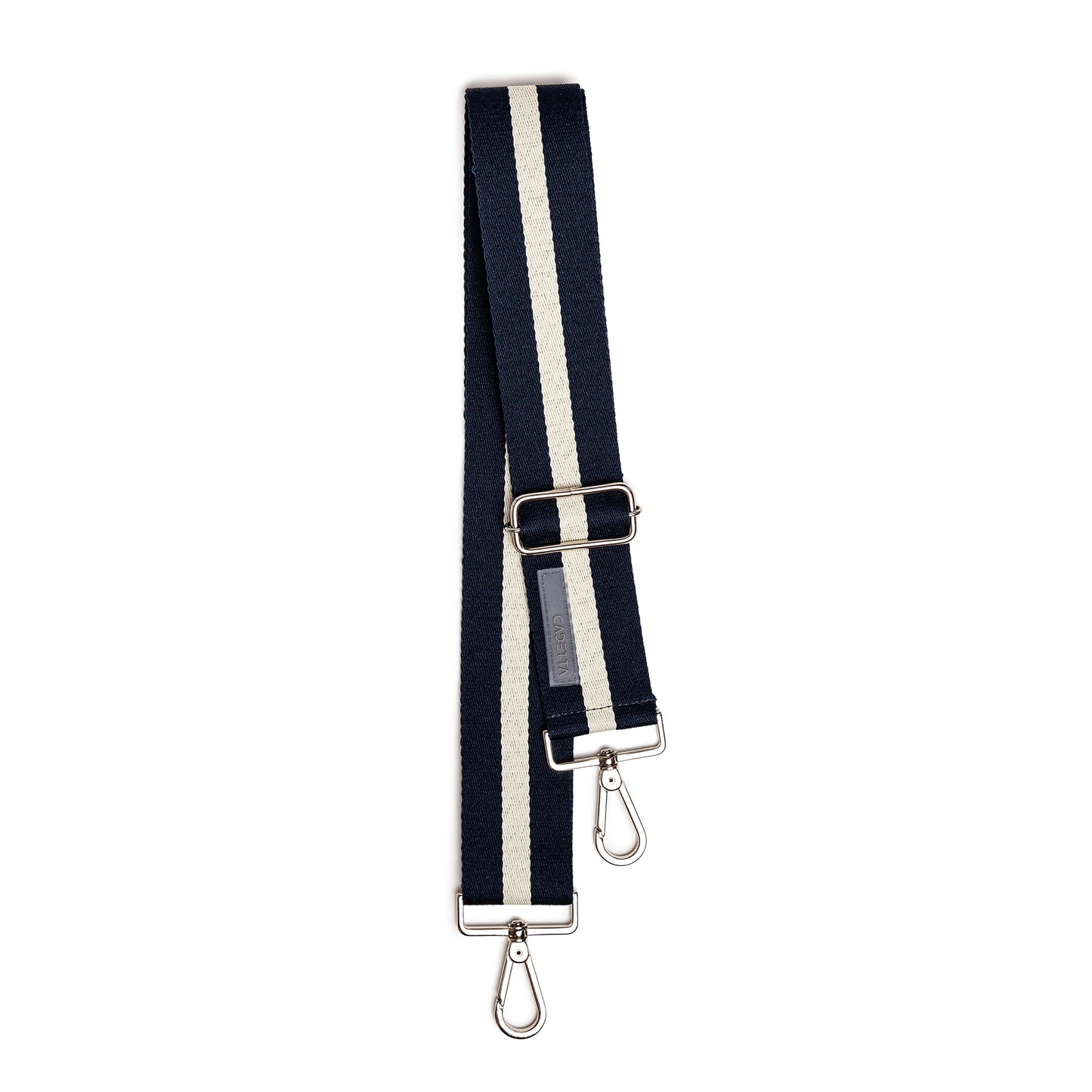 ALÇA AVULSA LISTRADA azul navy/off white