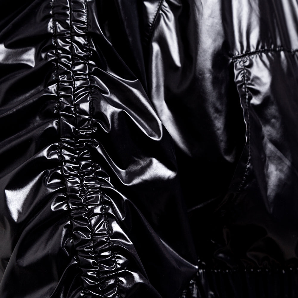 CORTA VENTO FRANZIDO preta