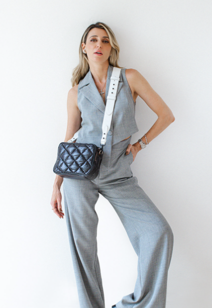 ALÇA DE COURO branca