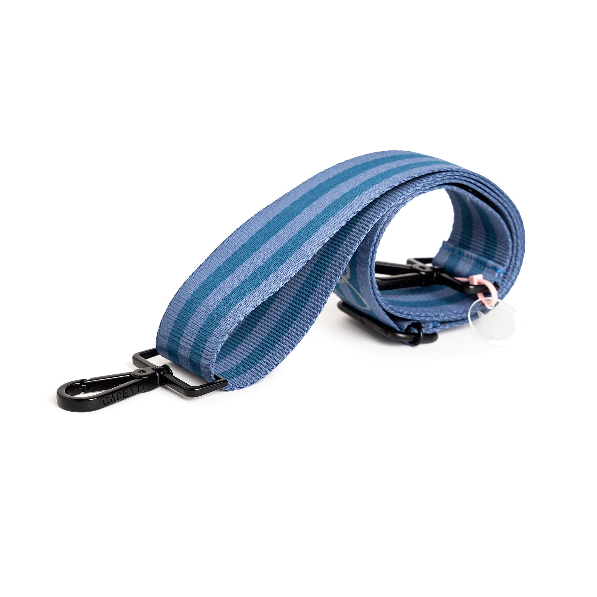 ALÇA AVULSA LISTRADA blue jeans