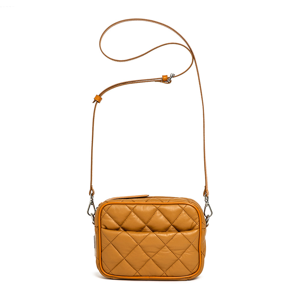 BOLSA VITA MINI COURO CARAMELO