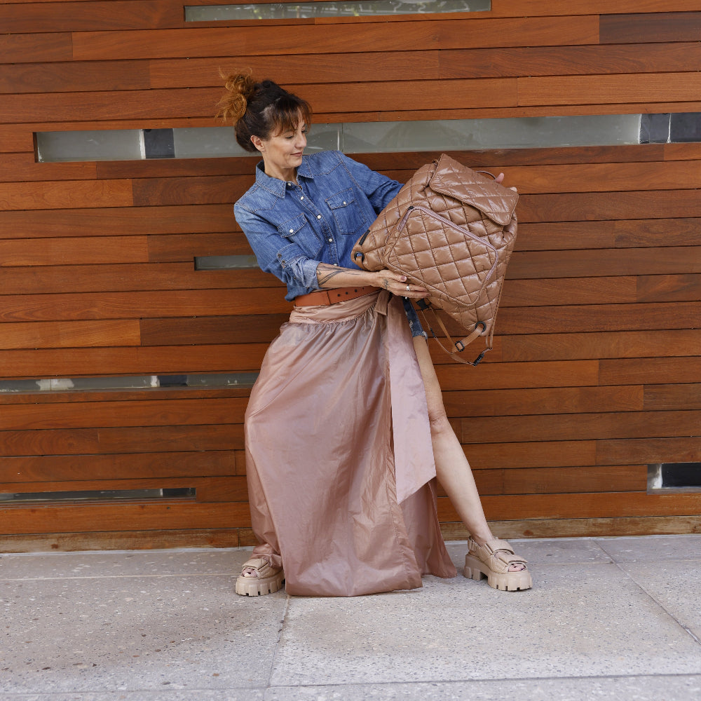 MOCHILA CAPRI EVO amarula