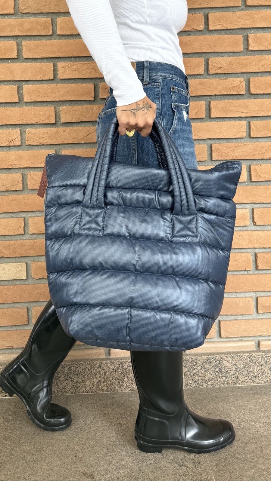 BOLSA CAMILLA TRIP blue jeans