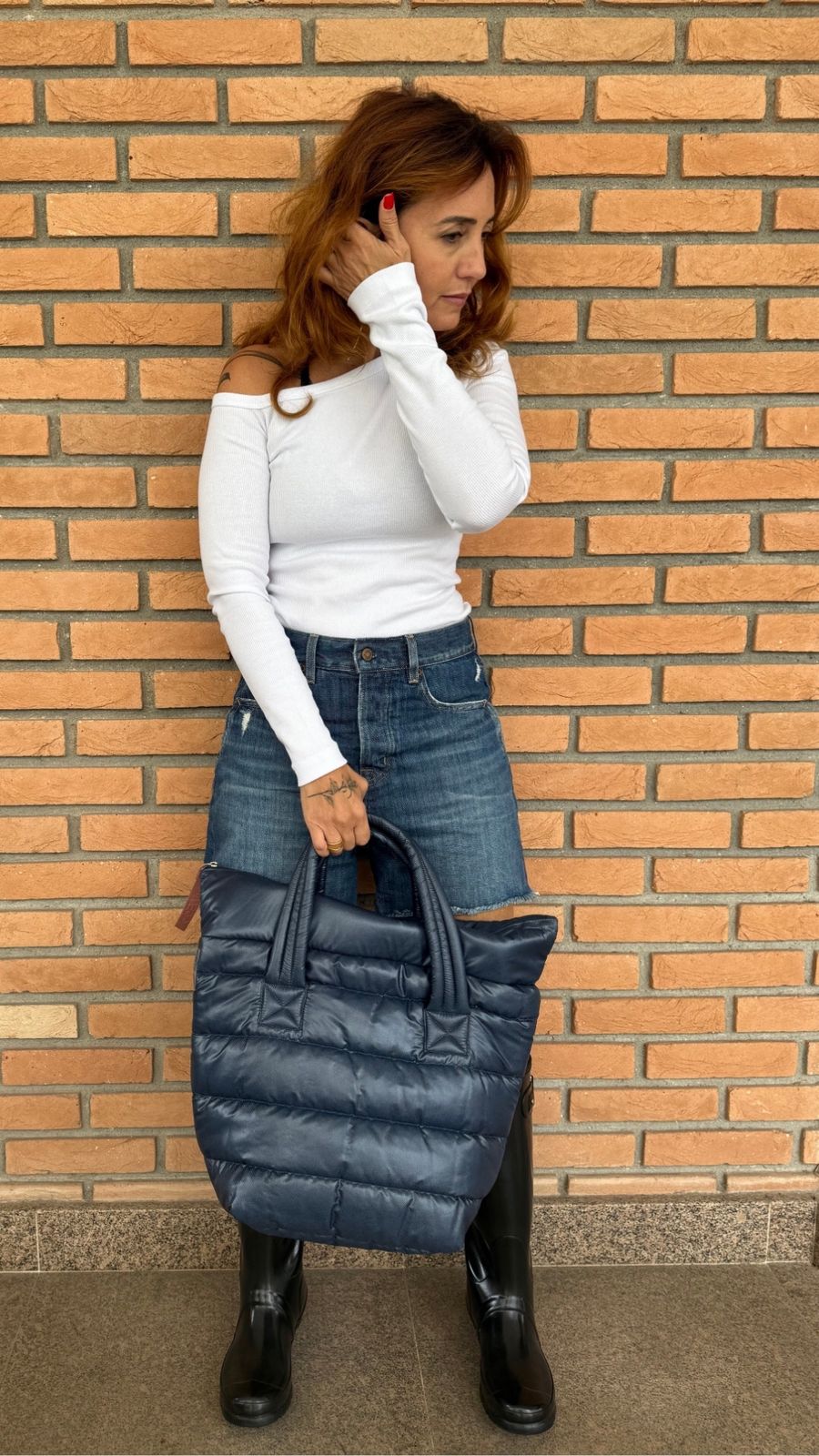 BOLSA CAMILLA TRIP blue jeans