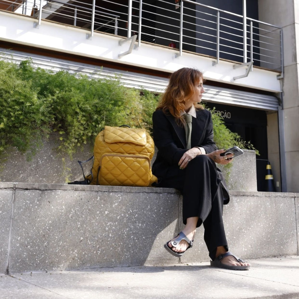 MOCHILA CAPRI EVO mostarda