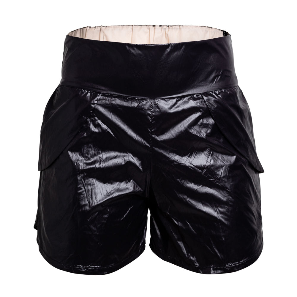 C-SHORTS preta/ forro areia