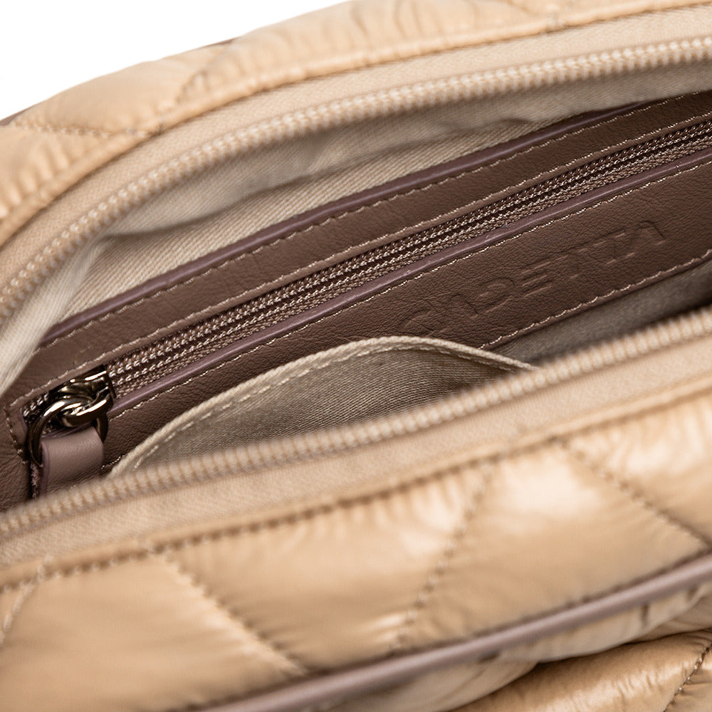 BOLSA VITA latte/ forro areia