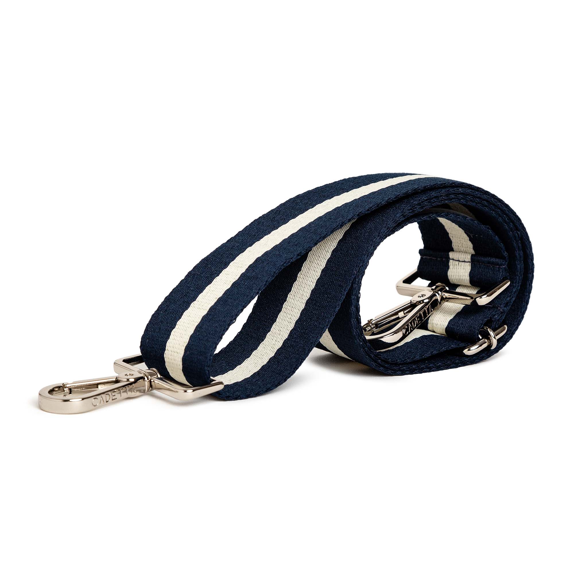 ALÇA AVULSA LISTRADA azul navy/off white