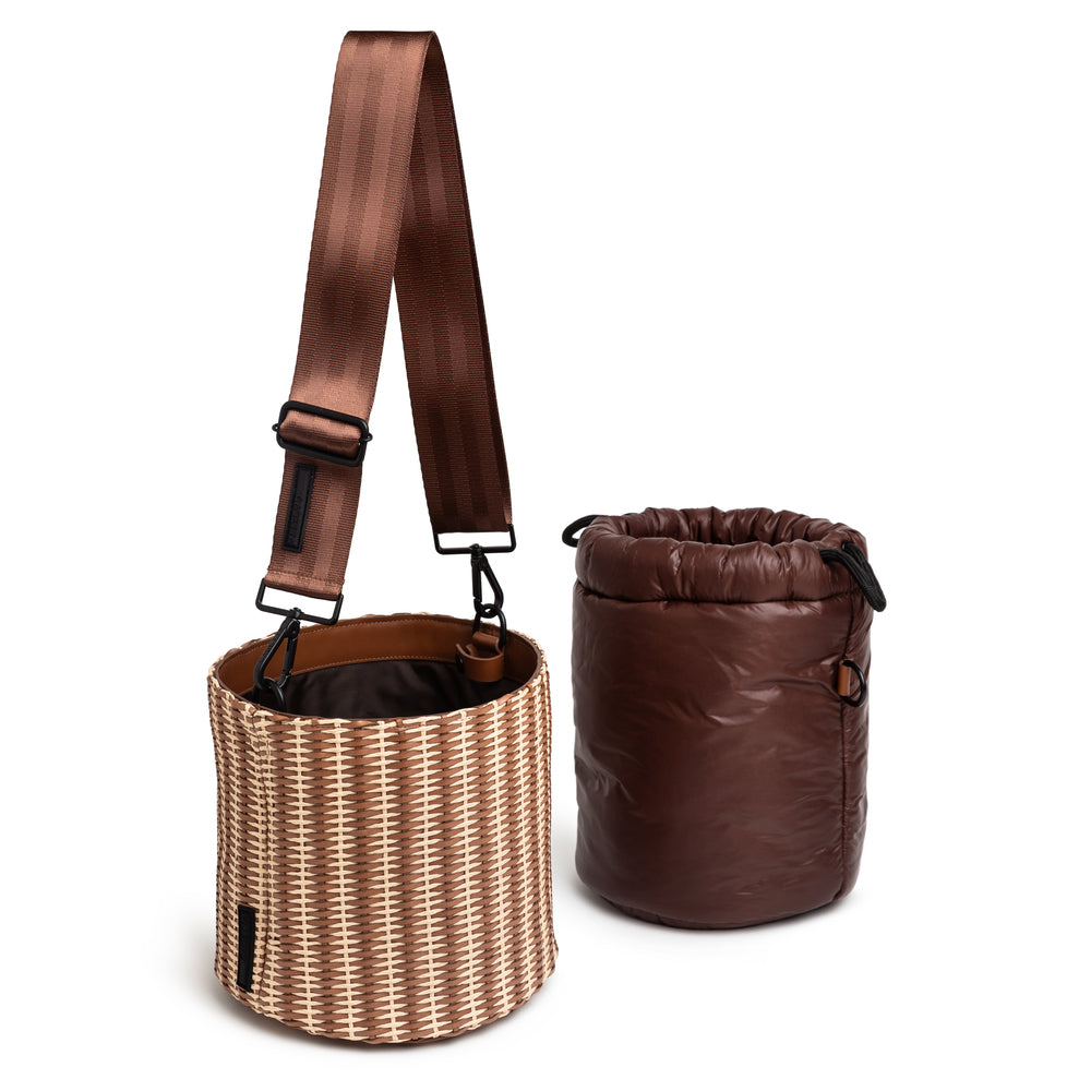 BOLSA BUCKET GAIA PALHA