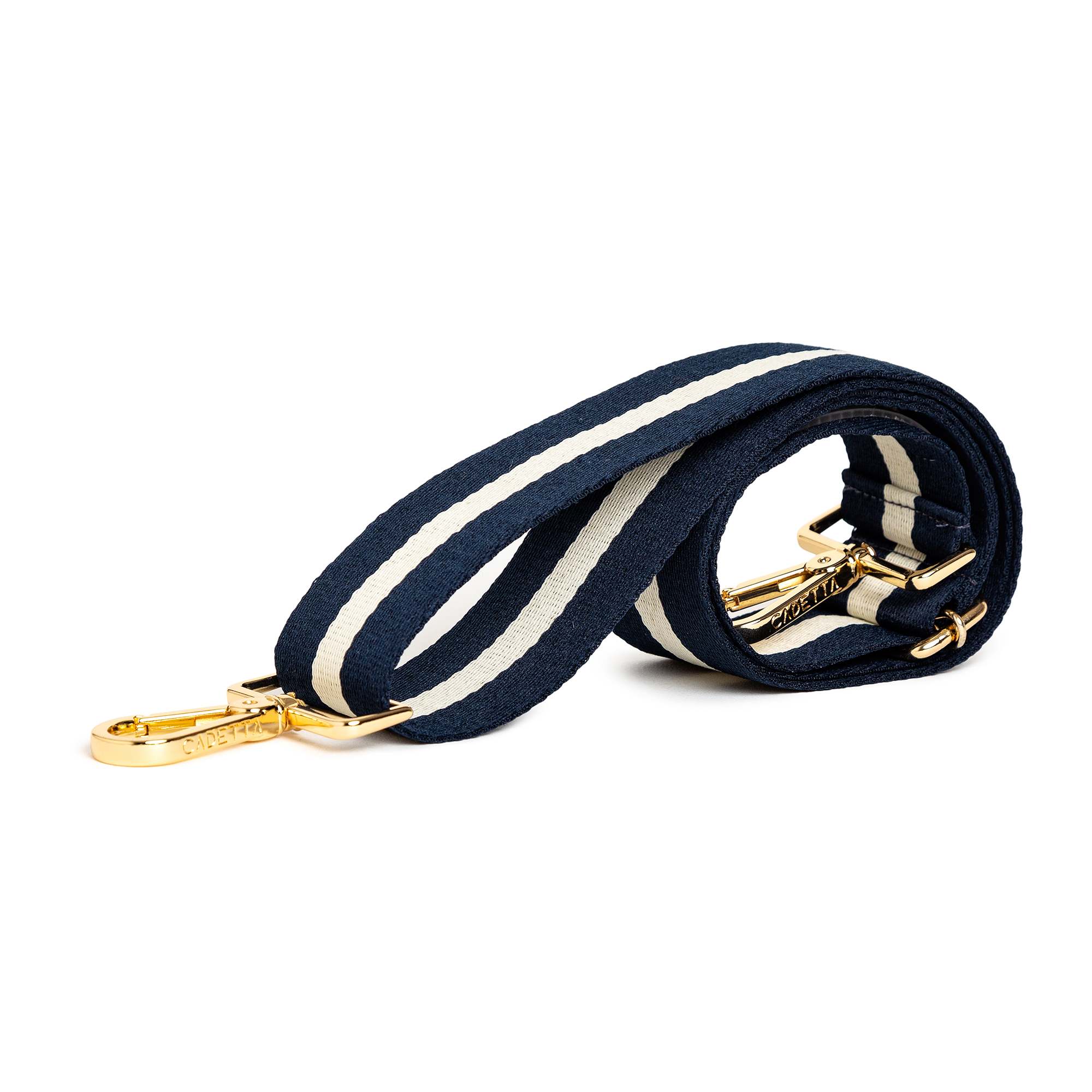 ALÇA AVULSA LISTRADA azul navy/off white