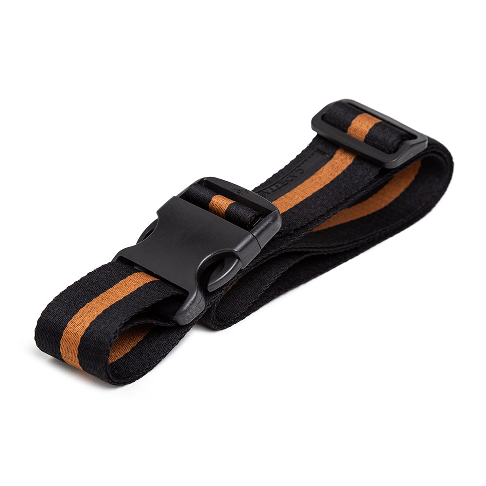 CINTO DE MALA preto/amarula