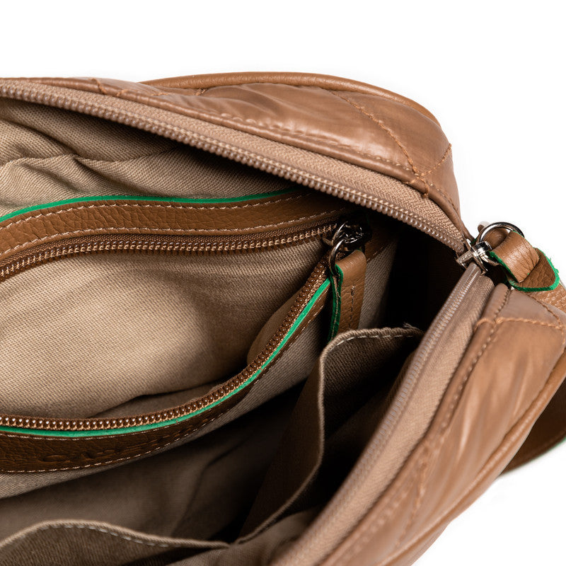 BOLSA VITA amarula/ forro tinto
