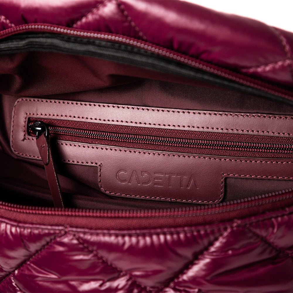 BOLSA BANANA tinto