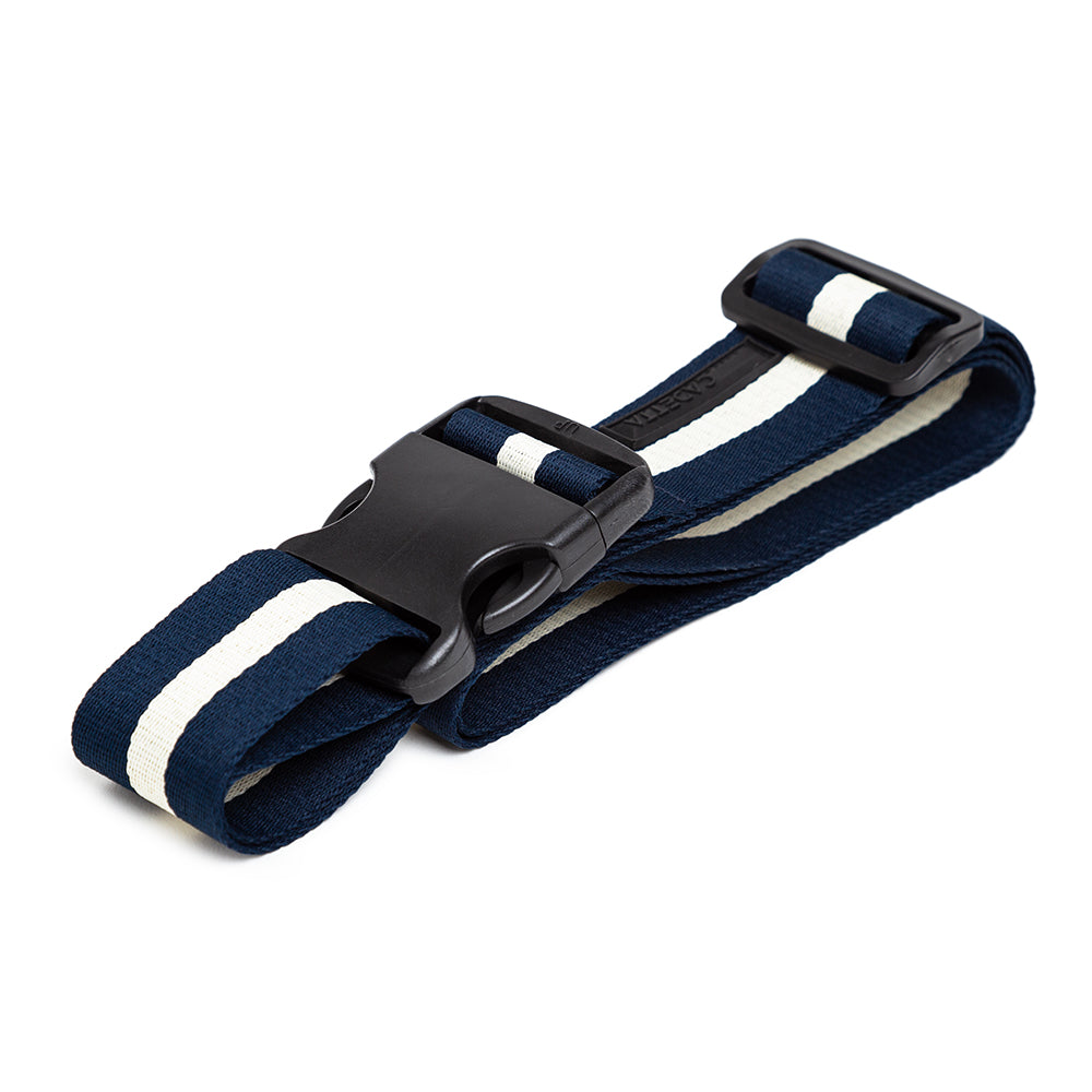 CINTO DE MALA azul navy/off white