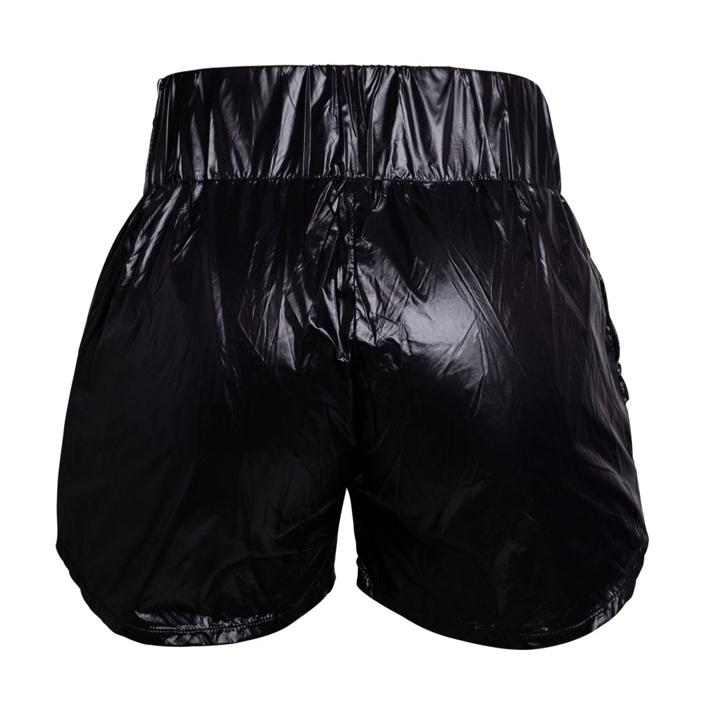 C-SHORTS preta/ forro havana