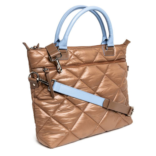 BOLSA VERSATILE amarula/ blue jeans