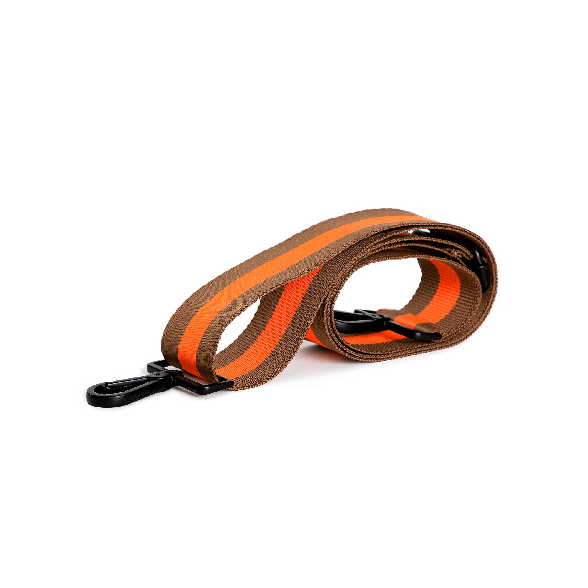 ALÇA AVULSA LISTRADA CENOURA/AMARULA