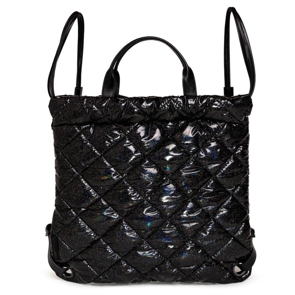 MOCHILA CAPRI preto shiny