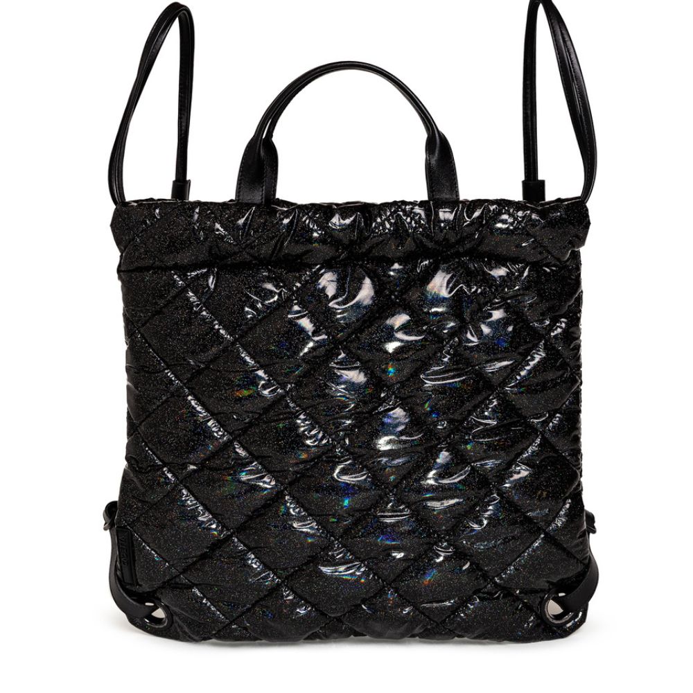 MOCHILA CAPRI preto shiny