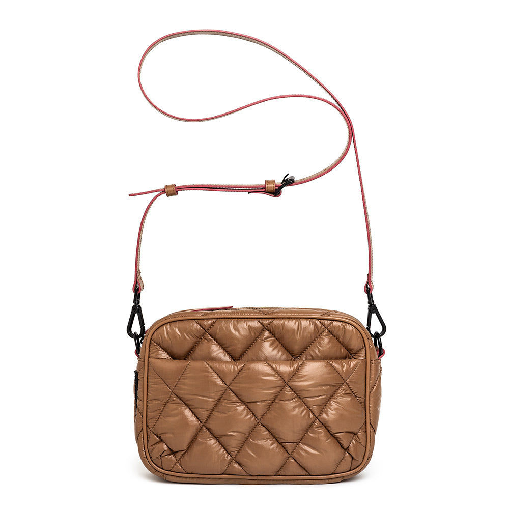 BOLSA VITA amarula/ forro areia