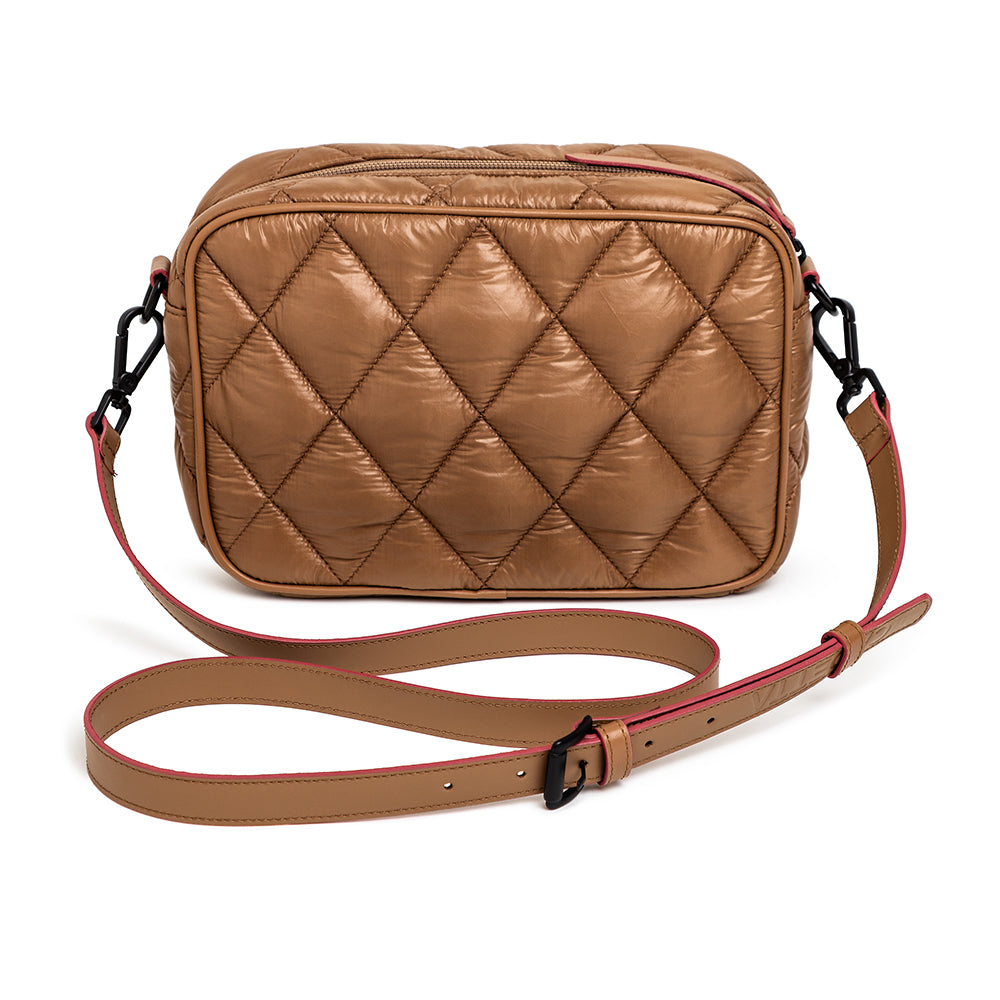 BOLSA VITA amarula/ forro areia