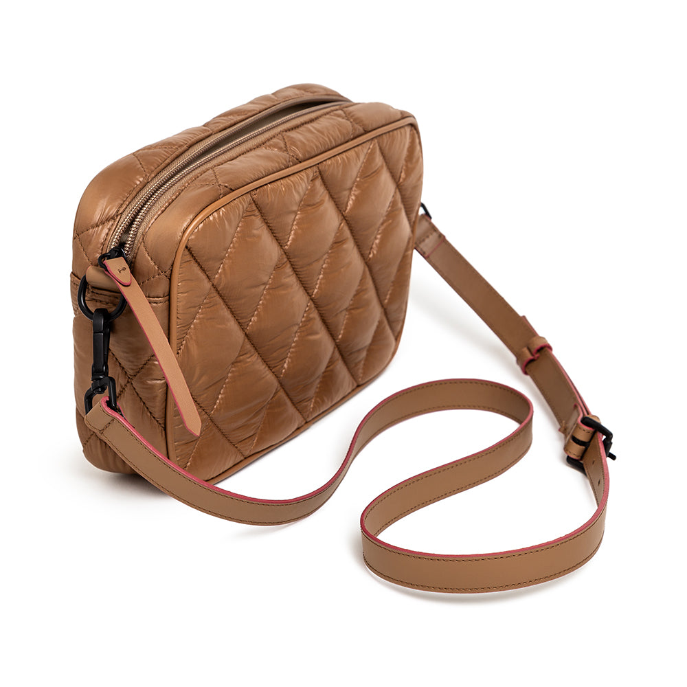 BOLSA VITA amarula/ forro areia
