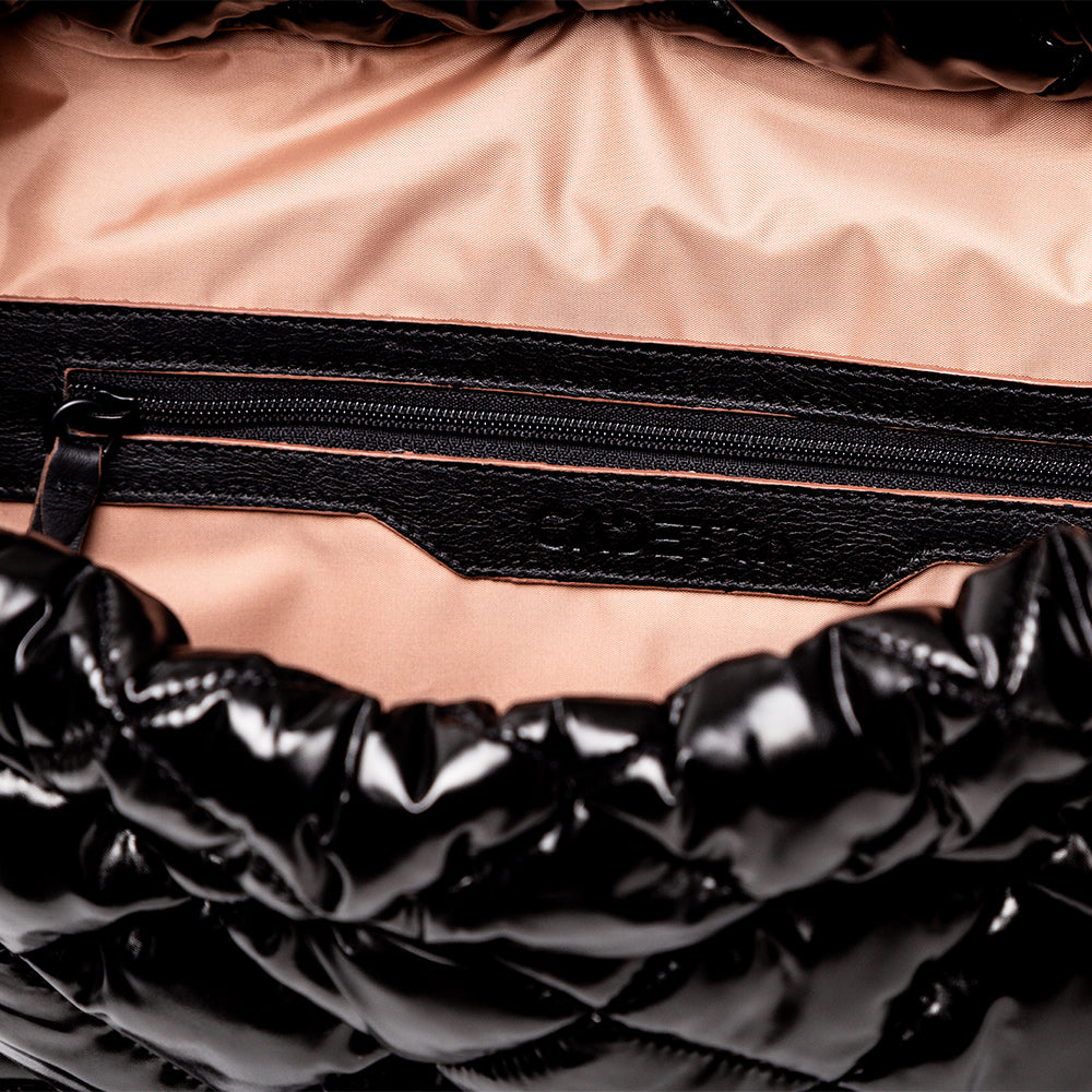 MOCHILA CAPRI EVO vinil preto
