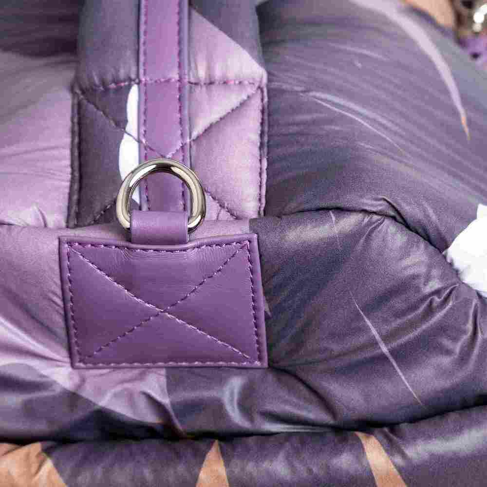 DUFFEL VERONA lilás floral