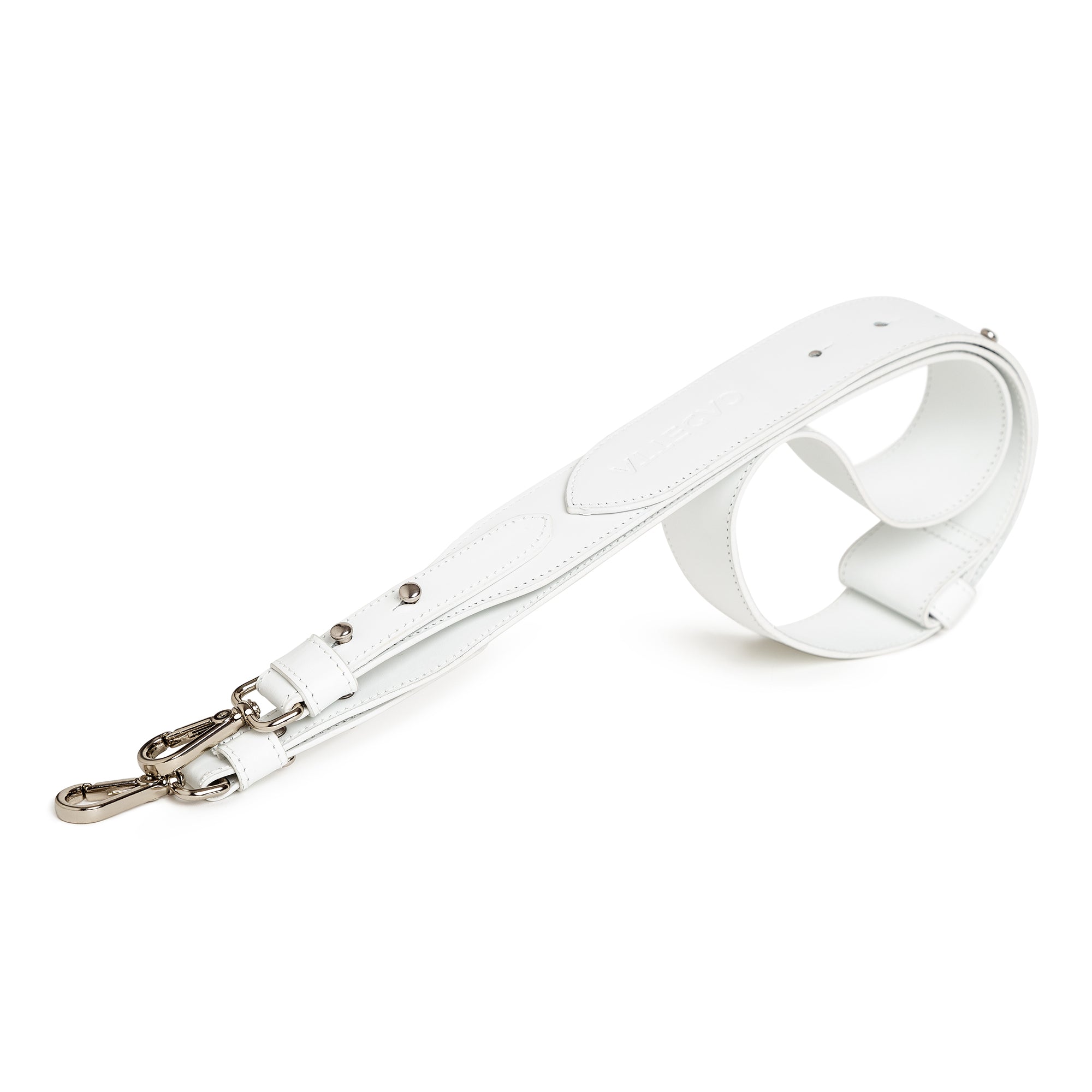 ALÇA DE COURO branca