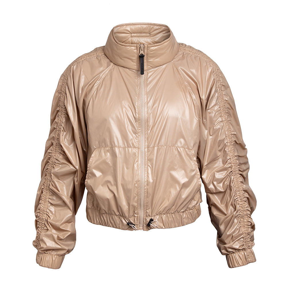 CORTA VENTO FRANZIDO latte